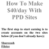Thumbnail $40 a day, easy PDD method!